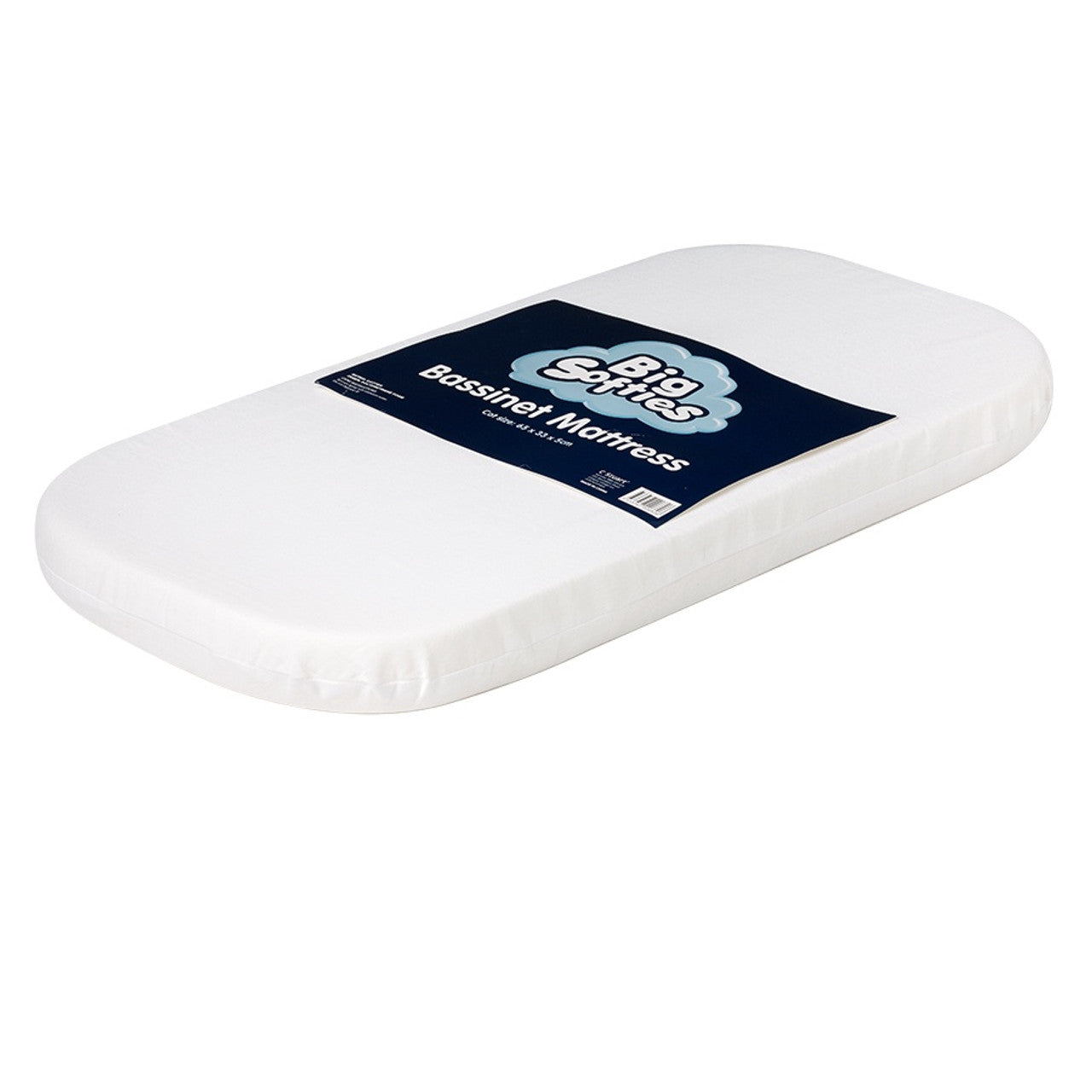 Big Softies Bassinet Mattress 65 x 33 cm Aussie Baby