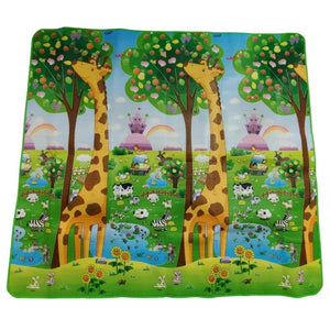 Reversible Baby Kids Padded Play Floor Mat Play Mat 180x197cm - Aussie Baby