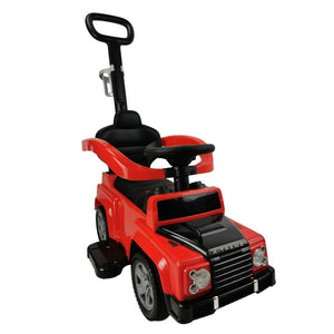 Kids Explorer Foot-to-Floor Ride On Car - Red - Aussie Baby