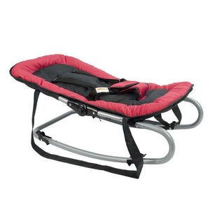Harmony Baby Rocker with Canopy & Toys - Red - Aussie Baby