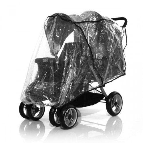 tandem double stroller rain cover Rain Storm Dust Cover