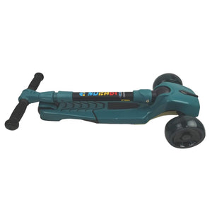 Supermax Pro Max Foldable Scooter with Flashing Wheels - Green - Aussie Baby