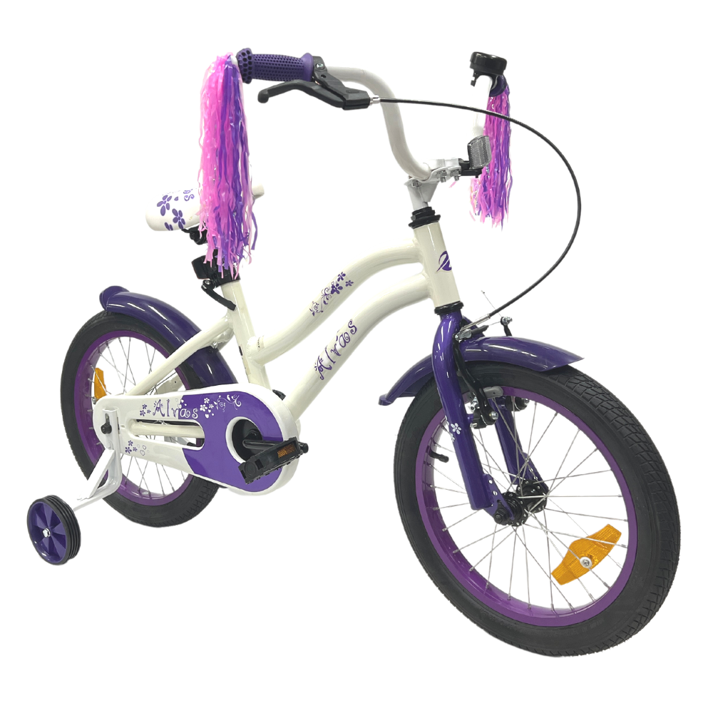Supermax Alvas 16 Inch Girl Bike Purple