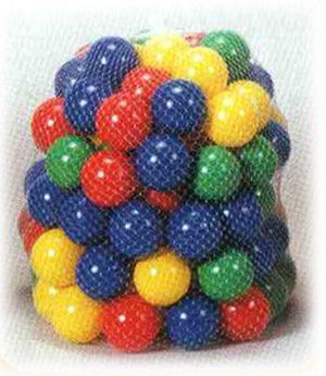 Indoor Outdoor 100 Colour Plastic Soft Play Balls - Playpen Tent Cubby House - Aussie Baby