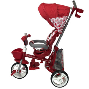 Deluxe Foldable Trike with Parent Control - Red - Aussie Baby
