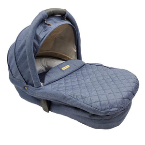 Aussie Baby Aya-Baby Tornado 4 Wheel Pram with Bassinet - Blue - Aussie Baby
