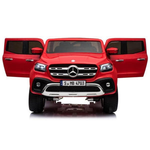Mercedes-Benz X-Class Ute, 4x4 4WD Electric Ride On Toy - Red - Aussie Baby