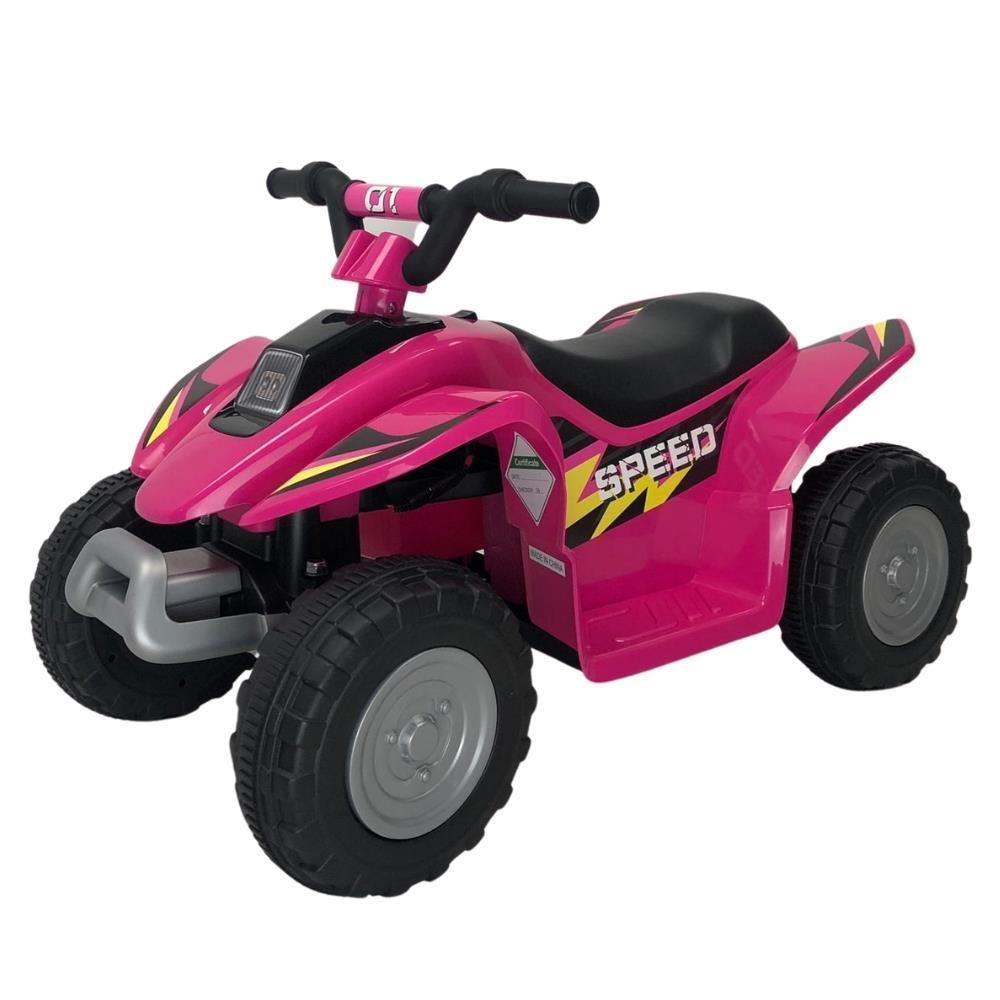 6V Kids Electric Ride On ATV Quad Bike Wheeler Toy Car Pink