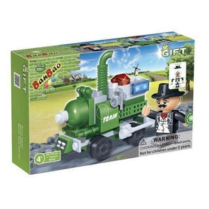 BanBao Mini Set Starter Pack - City Transport - Locomotive Train 8042 - Aussie Baby