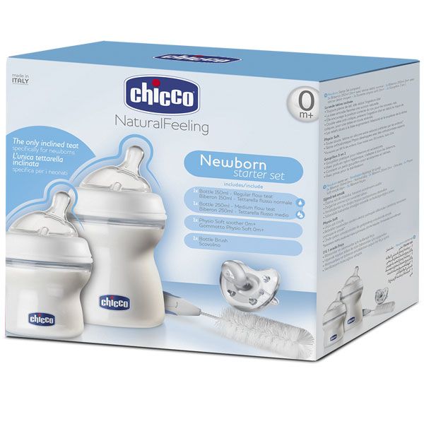 Chicco Natural Feeling Newborn Starter Set – Aussie Baby