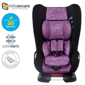 Infa Secure Kompressor 4 Treo Convertible Isofix Car Seat - Purple - Aussie Baby