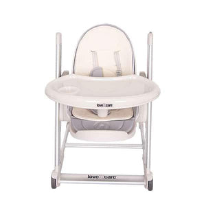 Love N Care Pandora High Chair Grey - Aussie Baby