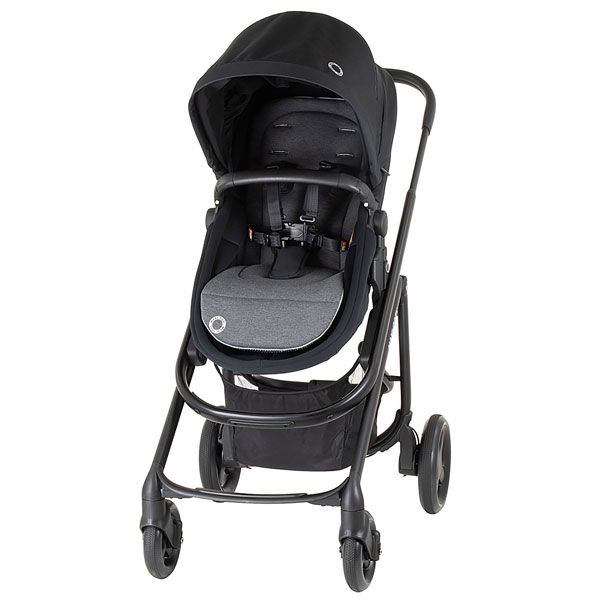 Maxi Cosi Lila CP2 Essential Bassinet Stroller Black Aussie Baby