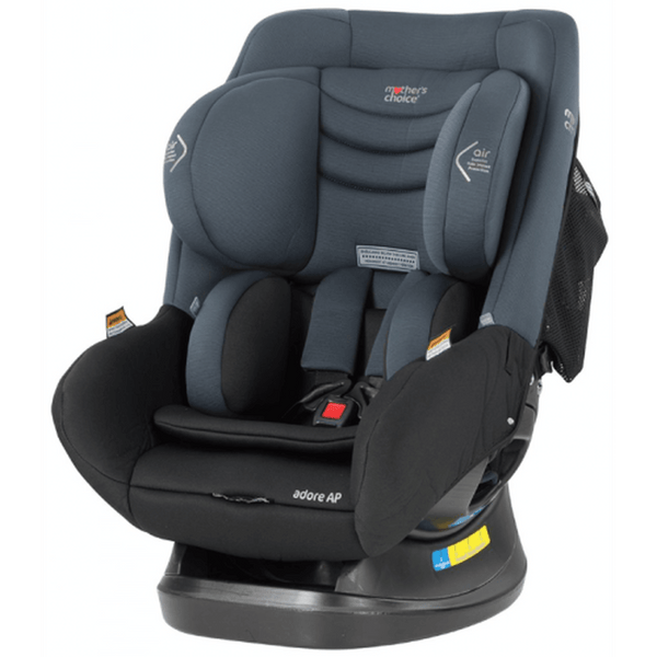 Mother's Choice Adore AP Titanium ISOFIX Convertible Car Seat - Grey - Aussie Baby