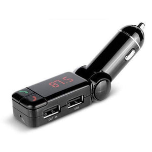 Sansai 4-in-1 Bluetooth Car Kit FM Transmitter Drive n Talk Hands Free Dual Port - Aussie Baby