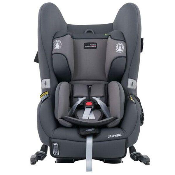 britax graphene pebble grey Britax Safe n Sound Graphene Convertible Car Seat