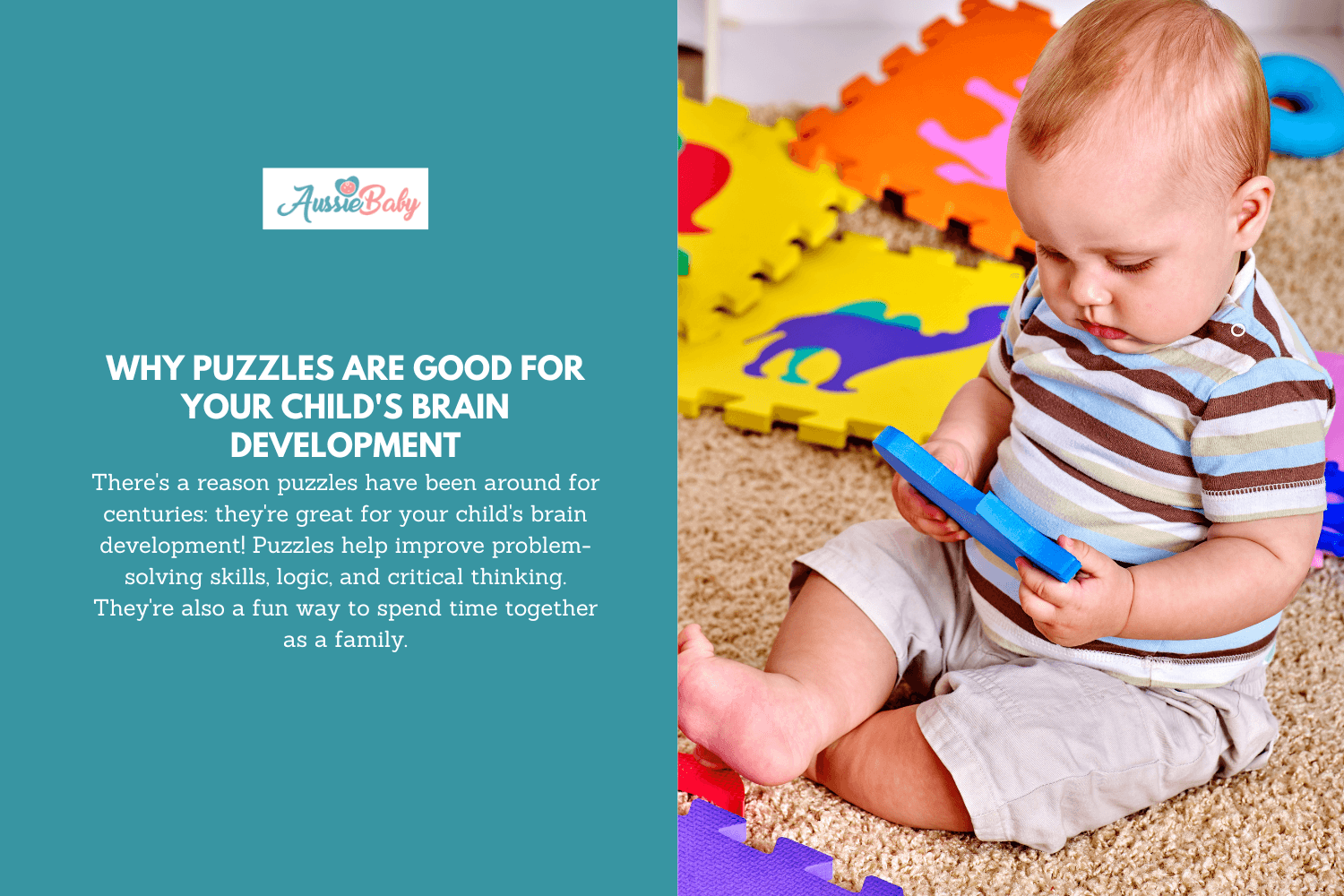 Why Puzzles are Good for Your Child's Brain Development - Aussie Baby