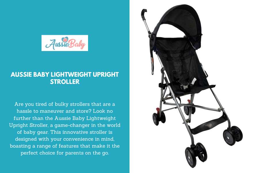 Aussie Baby Lightweight Upright Stroller