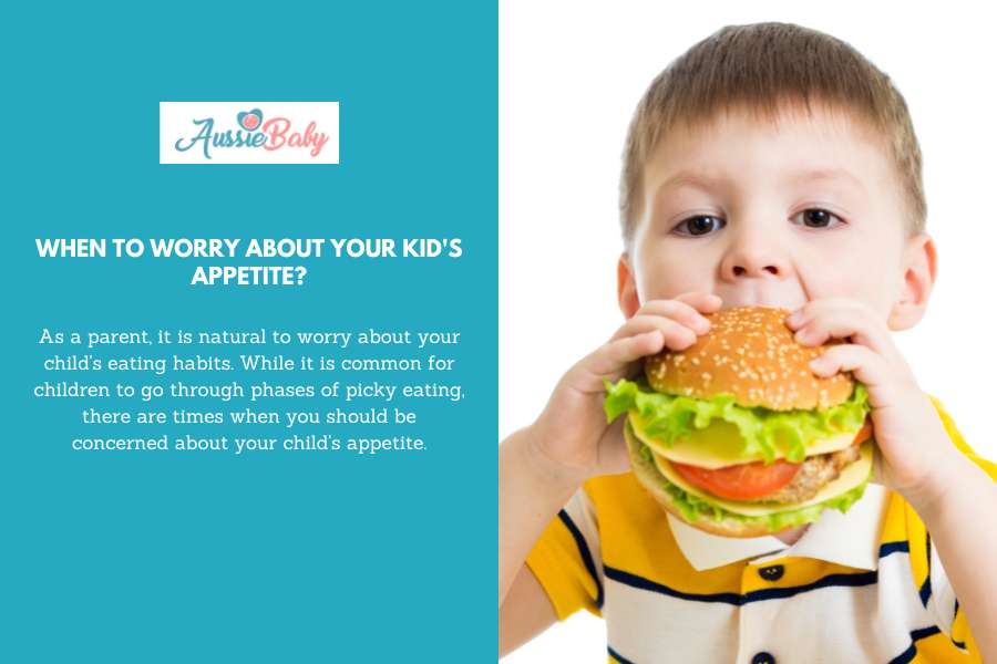 When To Worry About Your Kid's Appetite?