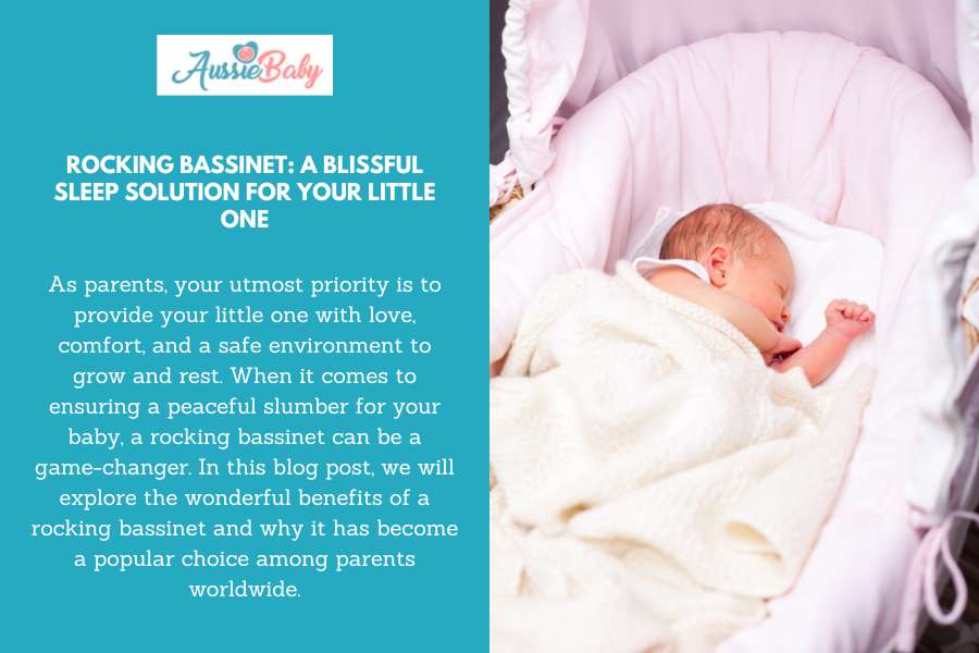Rocking Bassinet: A Blissful Sleep Solution for Your Little One