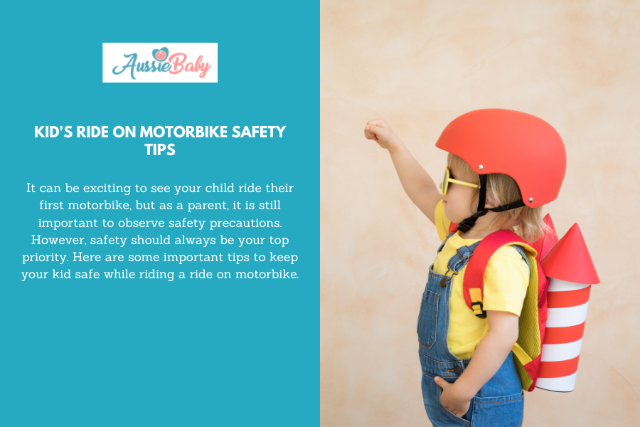 Kid's Ride On Motorbike Safety Tips