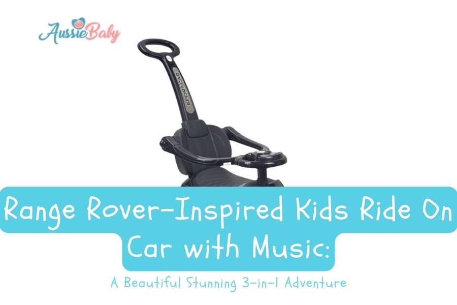 Range Rover-Inspired Kids Ride On Car with Music: A Beautiful Stunning 3-in-1 Adventure