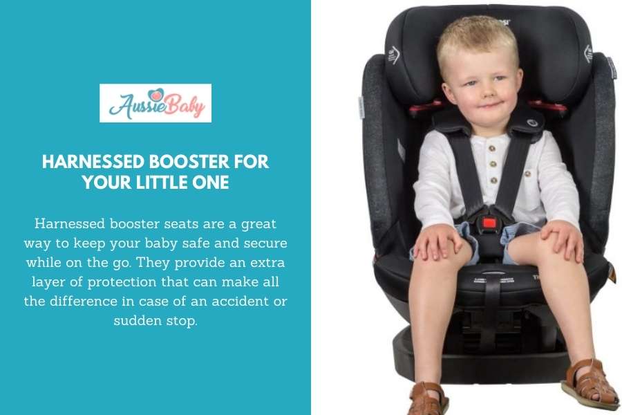 Harnessed Booster For Your Little One