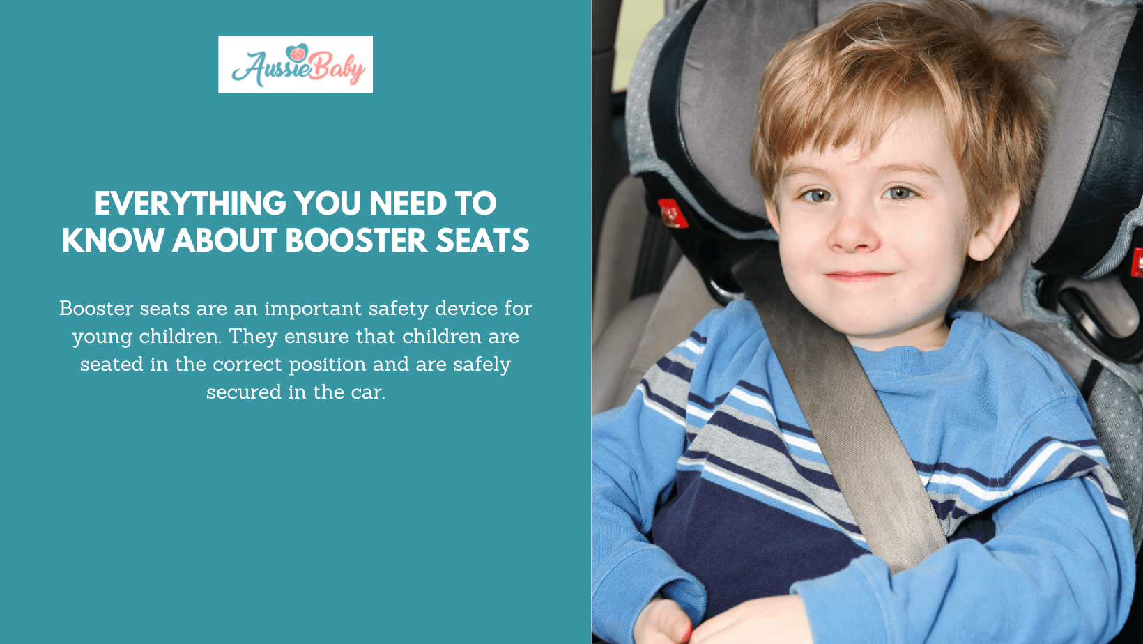 Everything You Need to Know About Booster Seats - Aussie Baby