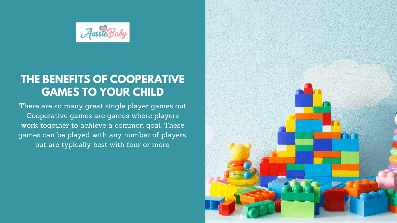 The Benefits of Cooperative Games to Your Child - Aussie Baby