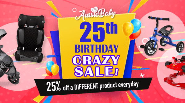 Aussie Baby 25th Birthday Sale!! - Aussie Baby