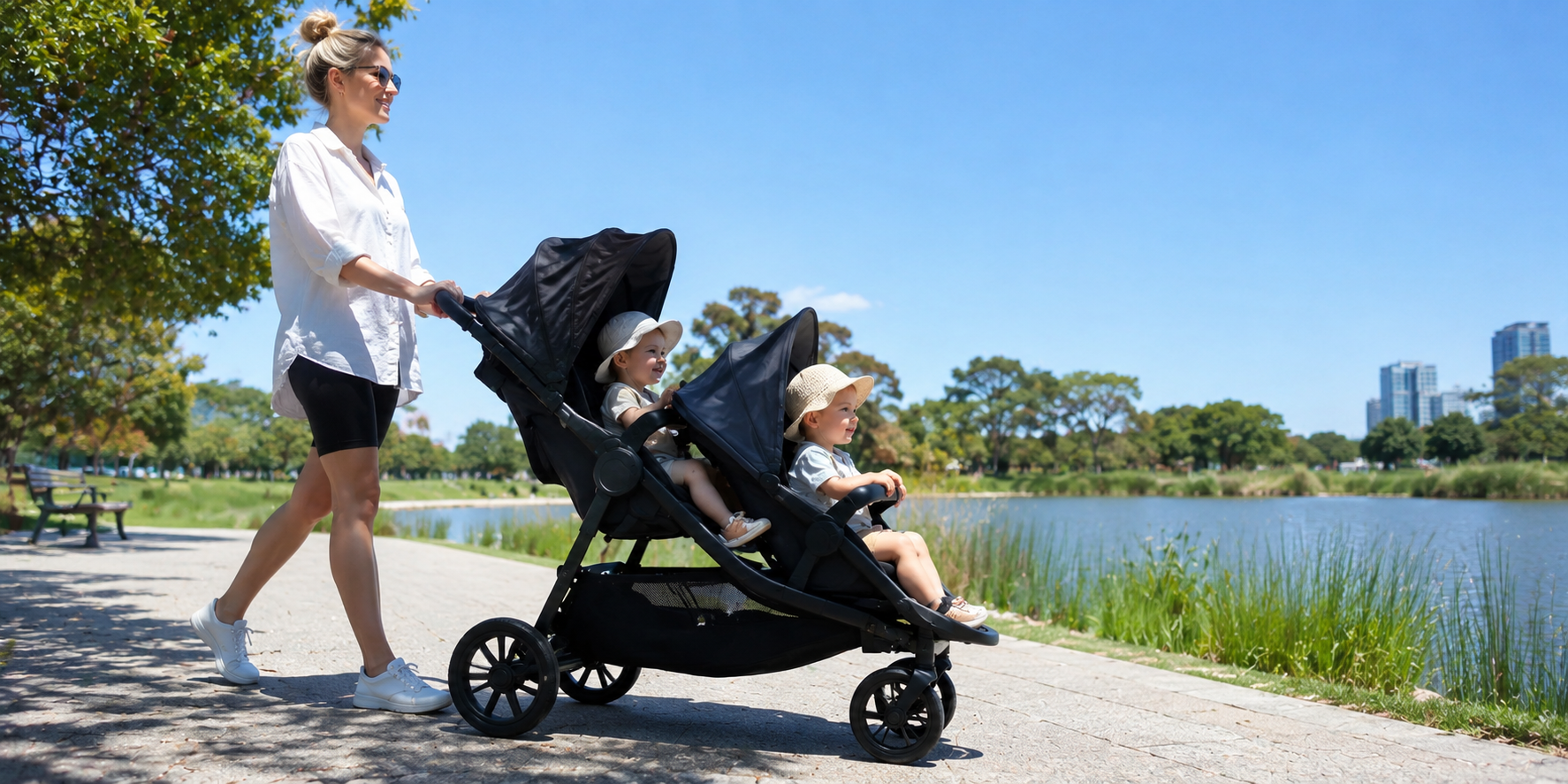 Out and About with Ease: Navigating Parks, Shops, and Travel with Two Kids