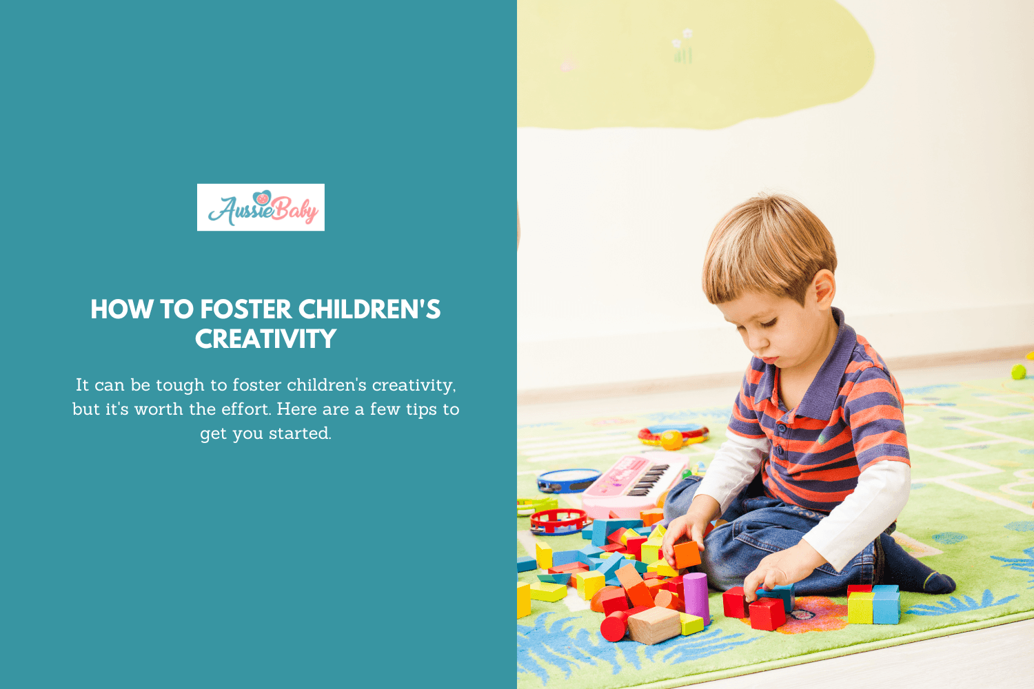 How To Foster Children's Creativity - Aussie Baby