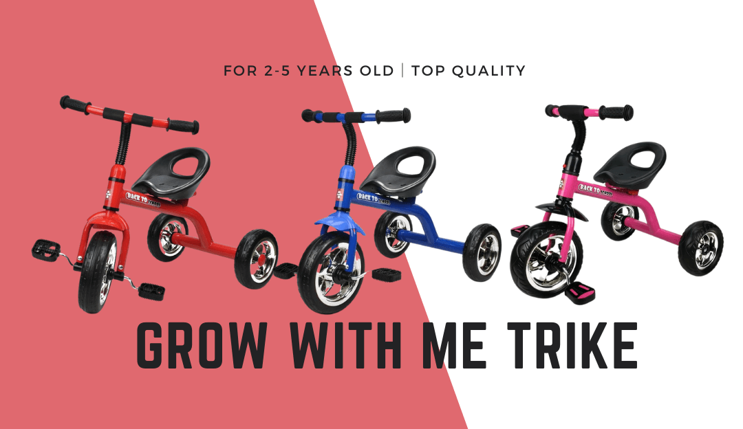 Aussie Baby Deluxe Grow with Me Kids Trike - Aussie Baby