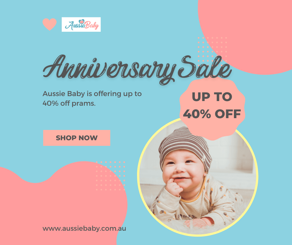 Get Up To 40% Off Prams And Strollers At Aussie Baby