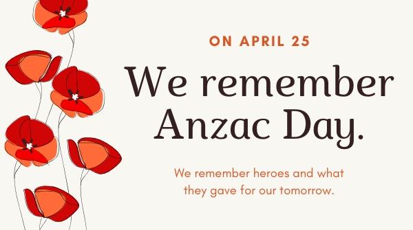 We Remember - Aussie Baby