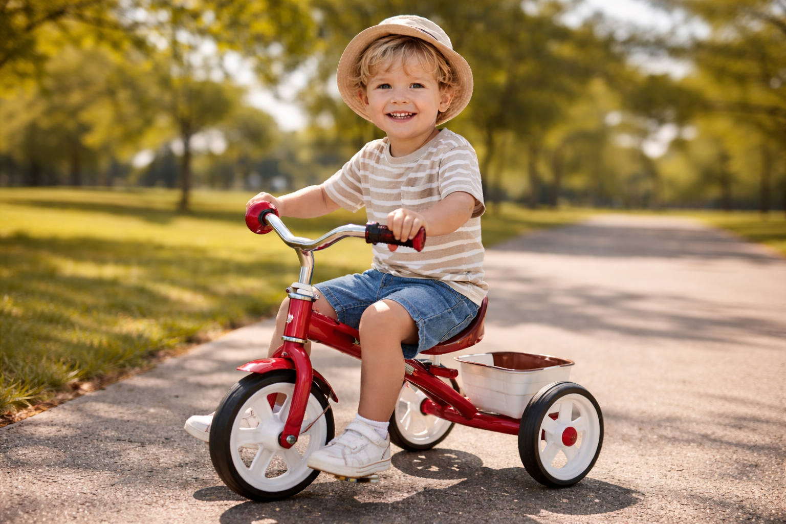 Social Play on Wheels: Trikes in the Neighbourhood