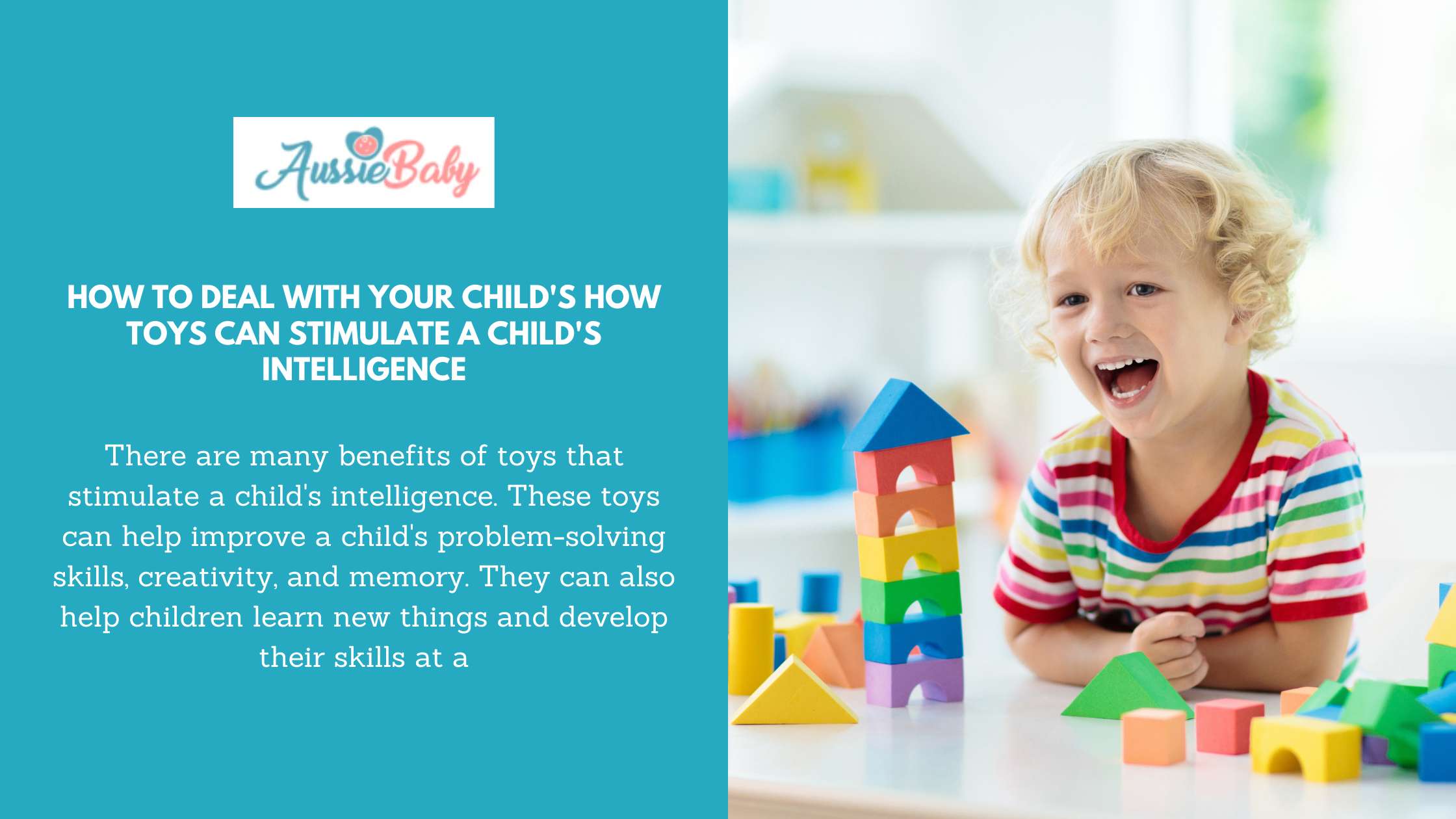 How Toys Can Stimulate a Child's Intelligence