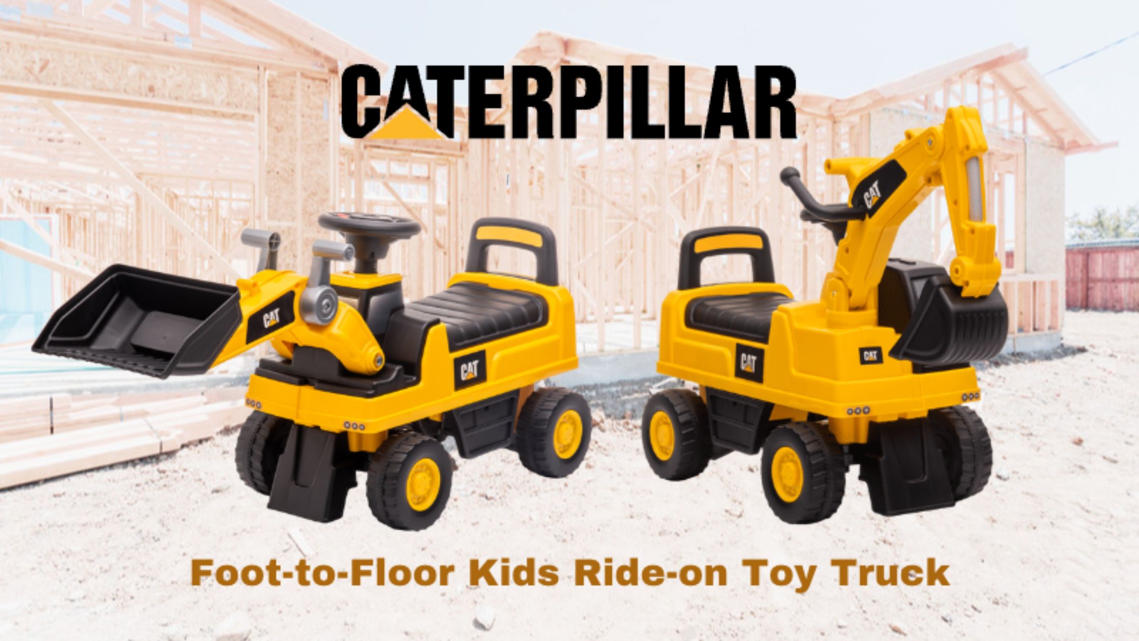CAT Licenced Ride Ons: The Perfect Toy for Your Little Builder