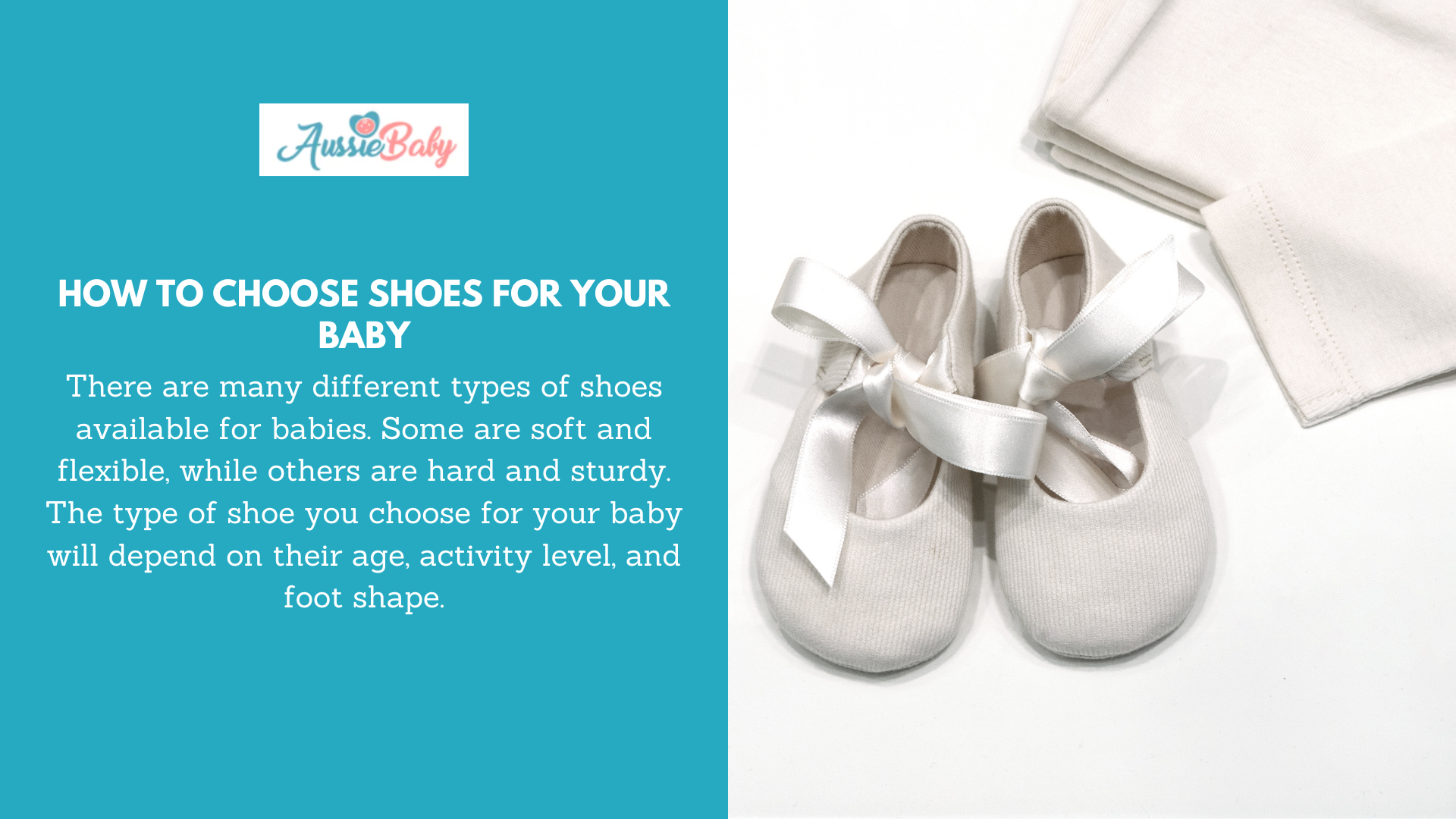 How to Choose Shoes for Your Baby Aussie Baby