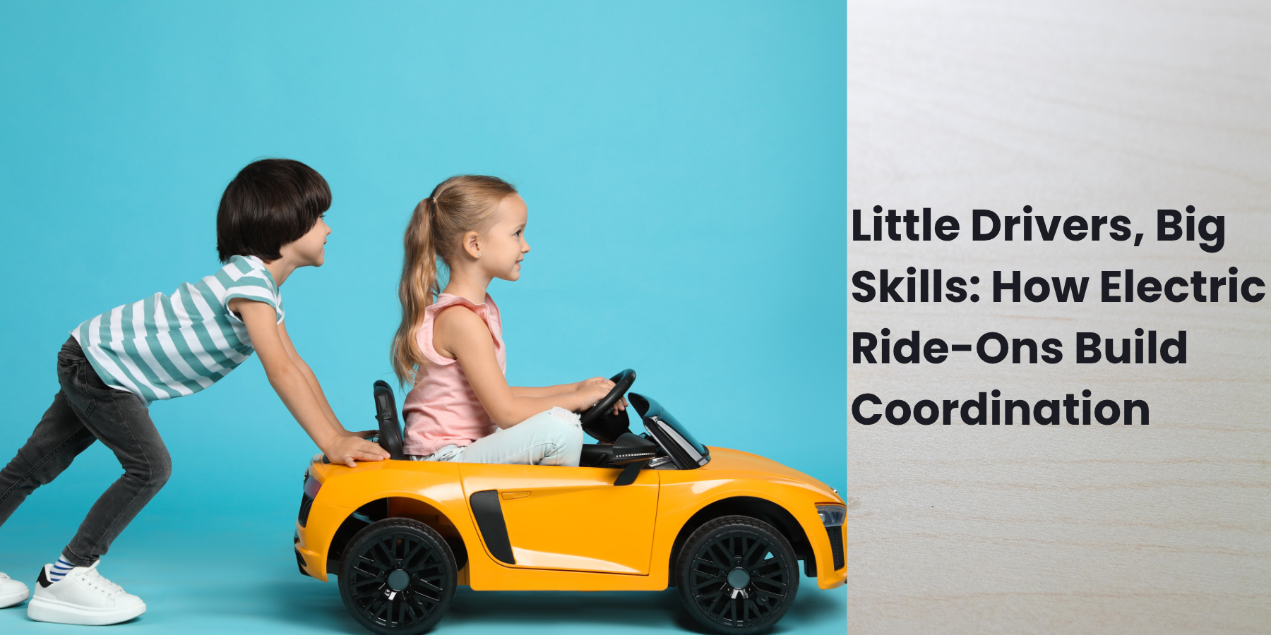 Little Drivers, Big Skills: How Electric Ride-Ons Build Coordination