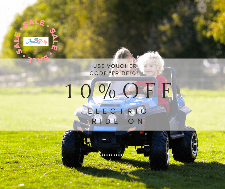 Aussie Baby Sale: 10% OFF Electric Ride-On - Aussie Baby