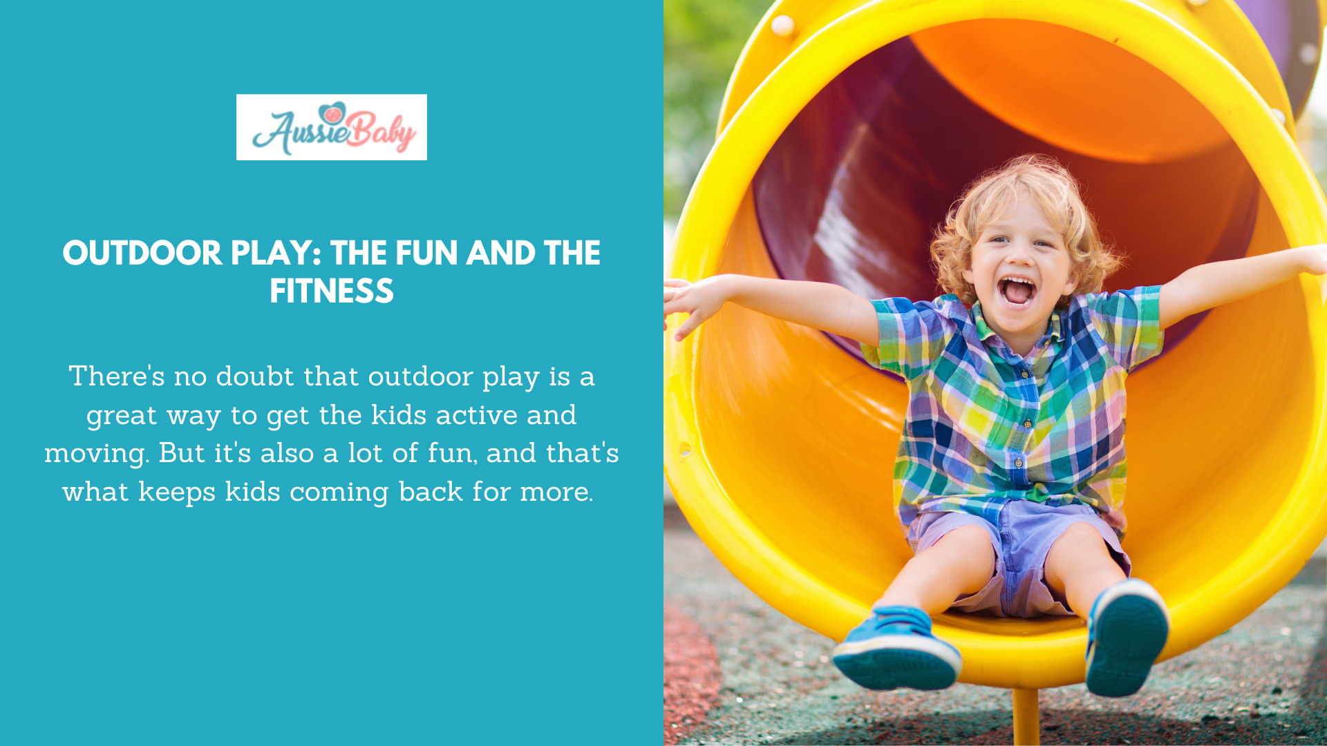 Outdoor Play: The Fun and the Fitness