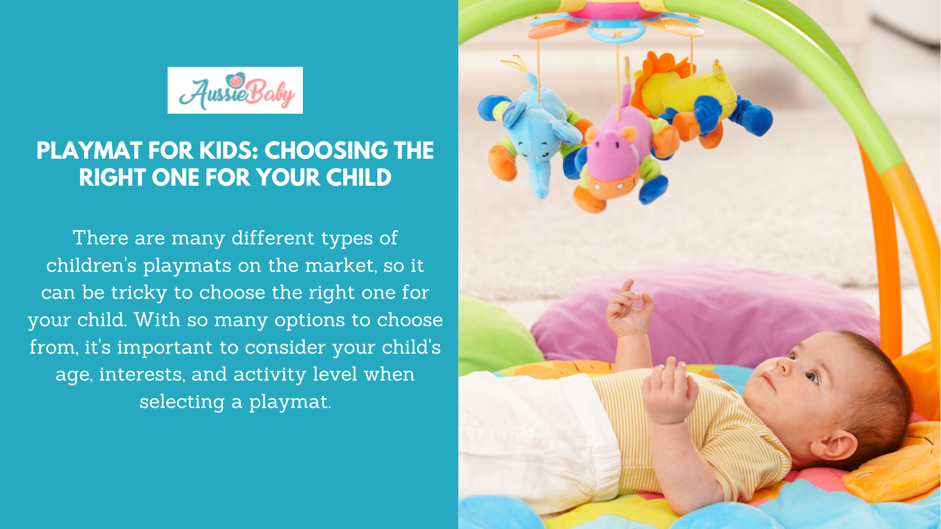 Playmat for Kids Choosing the Right One for Your Child Aussie Baby