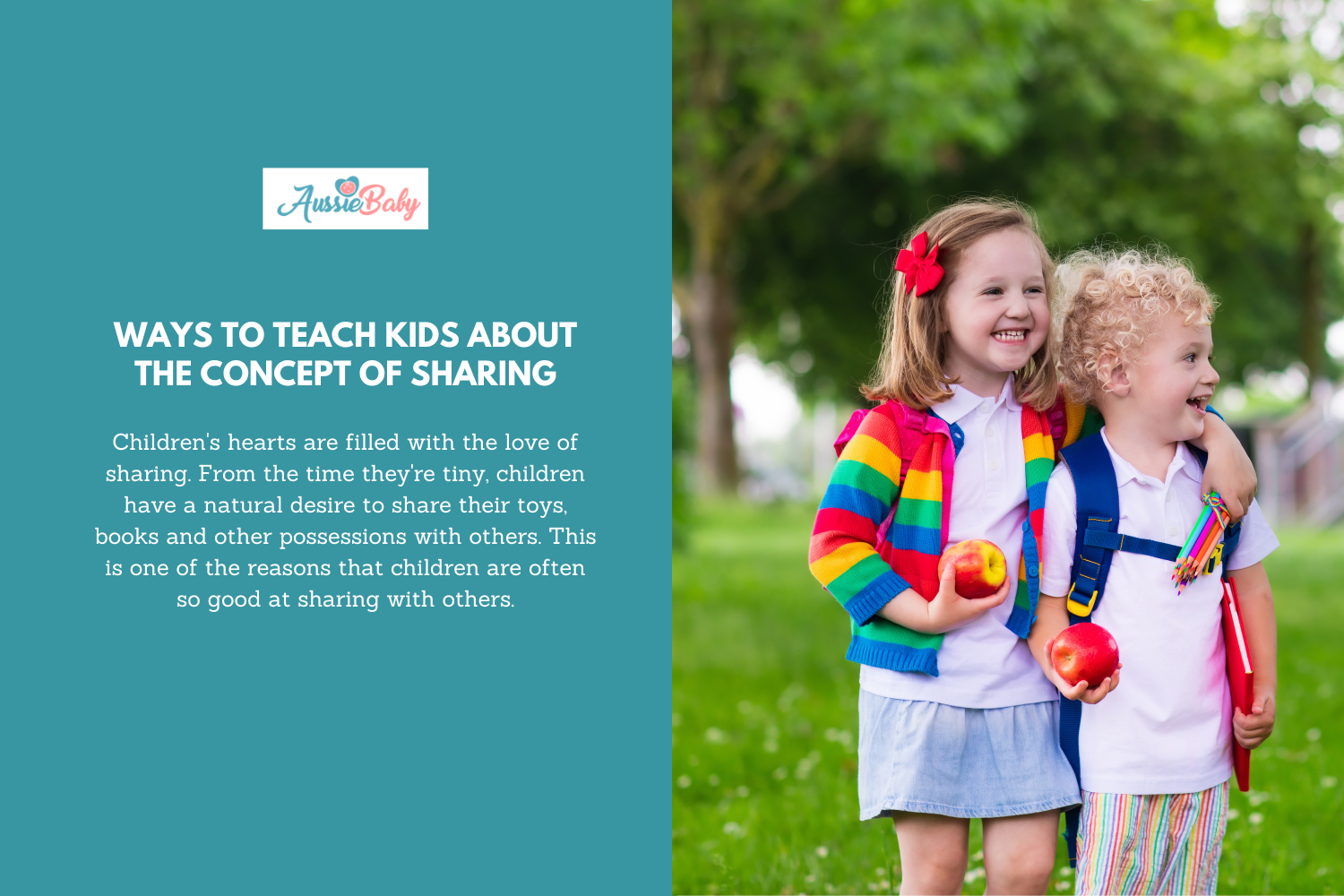 Ways To Teach Kids About The Concept Of Sharing