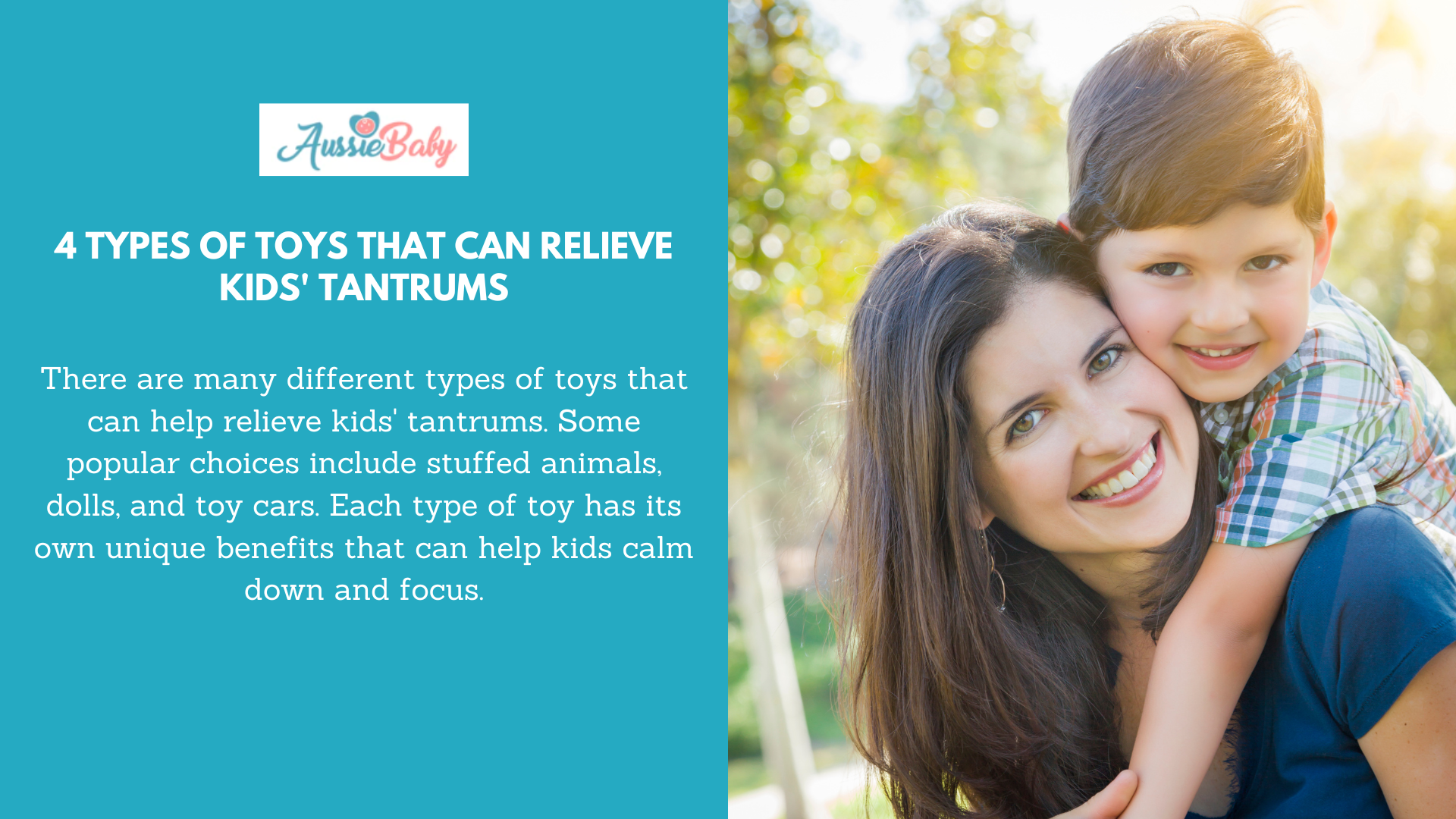 4 Types of Toys That Can Relieve Kids' Tantrums