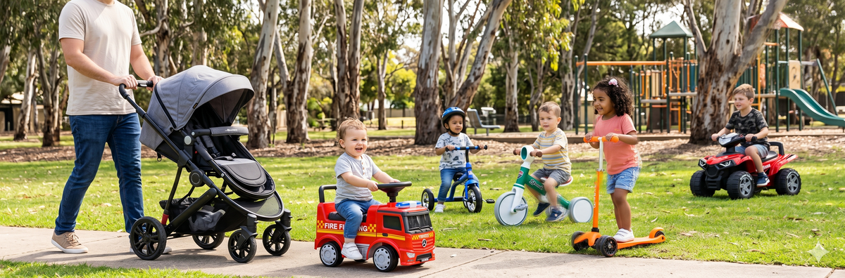 Using Children Wheel Wheel Toys for Kids Australia | Aussie Baby