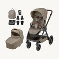 Maxi-Cosi Oxford Stroller & Sense Bassinet Bundle – Twillic Truffle