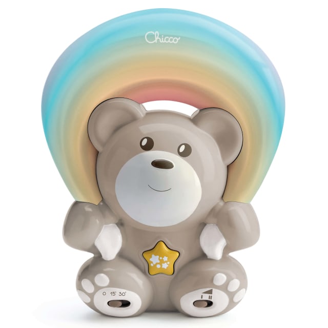 Chicco Rainbow Bear Night Light Projector - Neutral