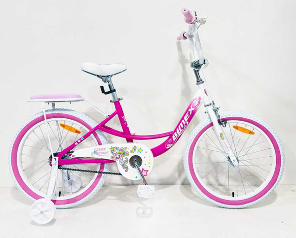 Supermax 20" Little Princess Pink Bike with Back Seat