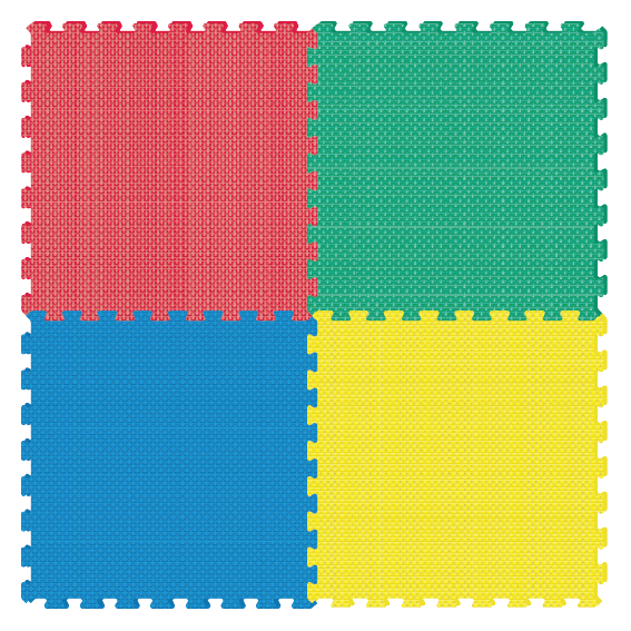 Multipurpose Puzzle Play EVA Floor Mat (4pcs)